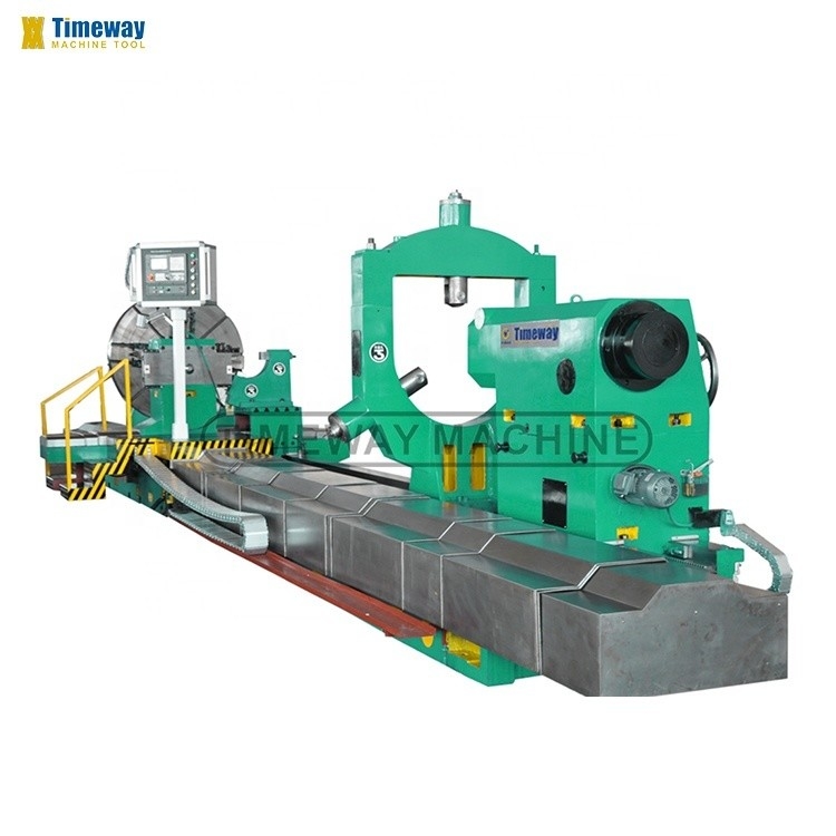 7000mm Max. Γυρισμένο μήκος 40Ton φορτίο CNC βαρύ φορτίο οριζόντια κυλίνδρια γυριστική μηχανή