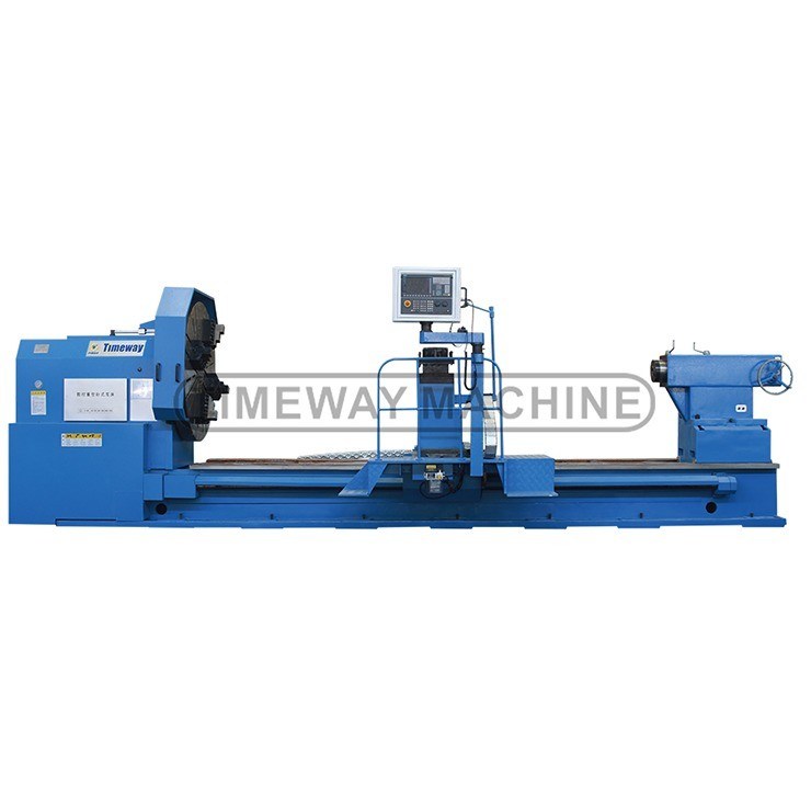 Κατασκευασμένο σε βαρύ φορτίο επίπεδη οριζόντια μηχανή CNC με 320 r.pm Max.