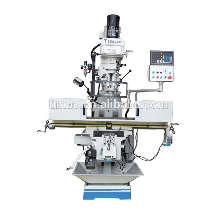 Προσαρμοσμένο Voltage M250 Vertical Turret Milling Machine με ισχύ κινητήρα σπινδύλης 2,25kW