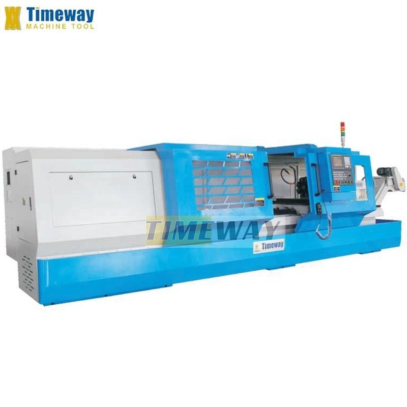 Μεγάλη ακρίβεια επίπεδο κρεβάτι CNC lathes με GSK CNC σύστημα ελέγχου και 11kW σπείρα ισχύος κινητήρα