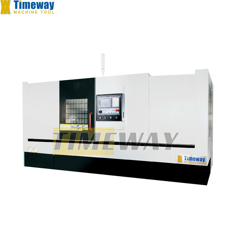 CK-80 CNC Slant Bed Lathe /Torno CNC με μονό σπινδύλο και άξονα 750mm Travel Z