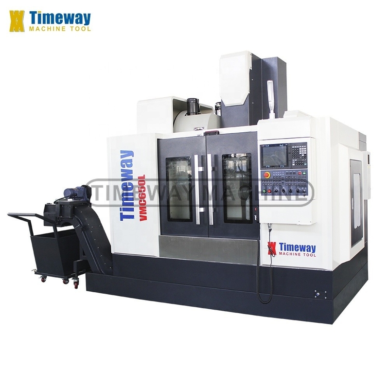 Τραπεζικό ταξίδι X 700mm VMC650L κάθετη μηχανή αλεξίπτωσης CNC με επιδόσεις ATC τύπου δίσκου