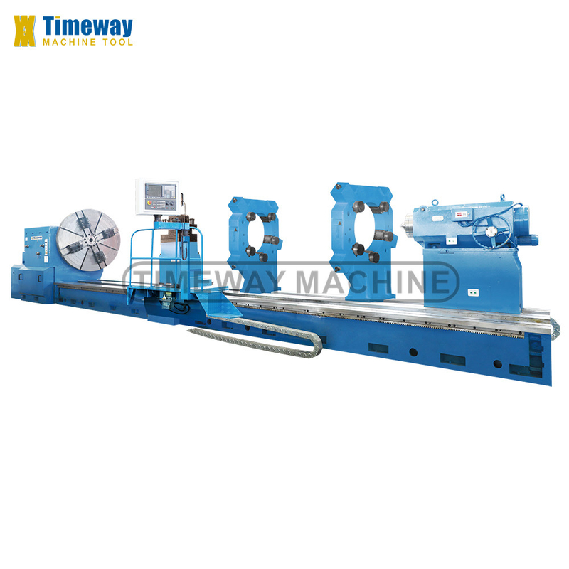 Μεταλλικό CNC Torno Equipo AK-2500H βαρύ φορτίο οριζόντιο ελαστικό με 40000kg Max. βάρος