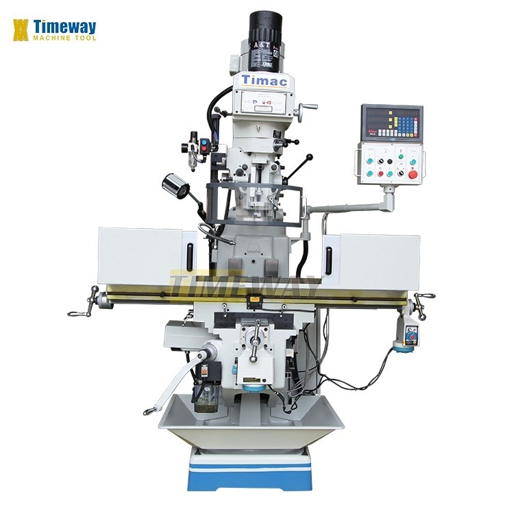 Μηχανή άλεσης πύργου M300A με 380mm Table Travel Z και 127mm Spindle Quill Travel