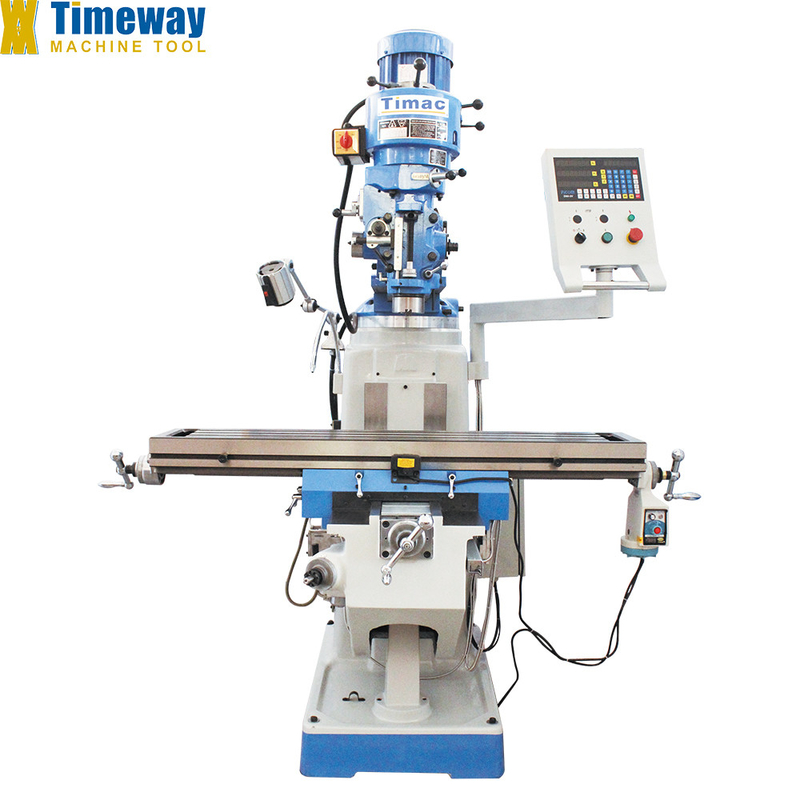 Timeway M250 Μεγάλης ακρίβειας χειροκίνητη μηχανή φρέσκωσης πύργου για 920/1000mm ταξίδι τραπεζιού