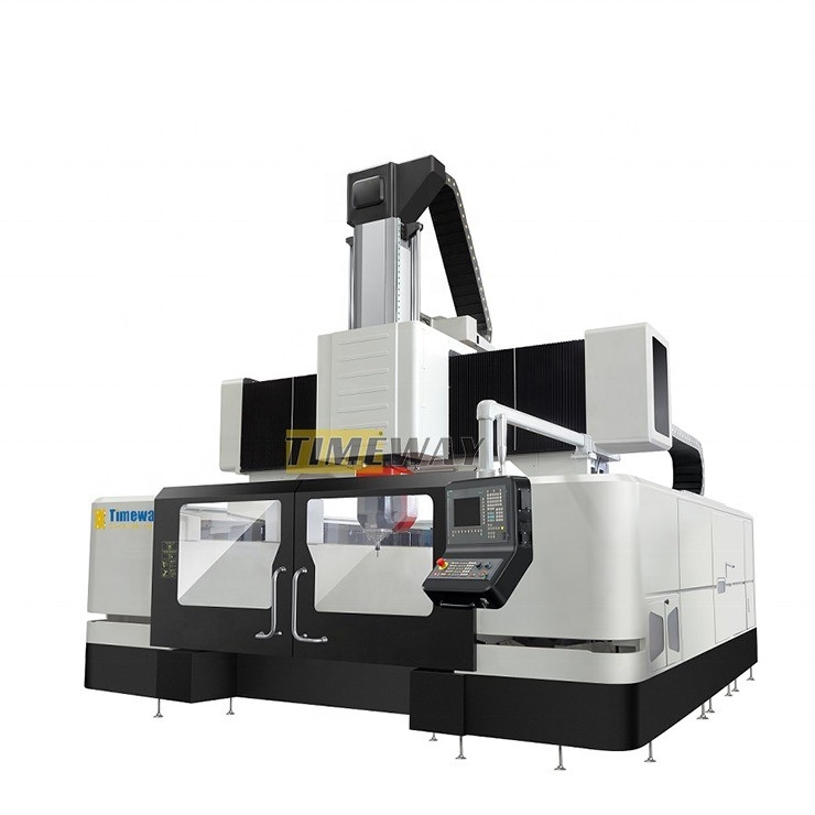 Τριάξονα υψηλής ακρίβειας CNC Portal Milling Machine με ακρίβεια τοποθέτησης 0,04 mm
