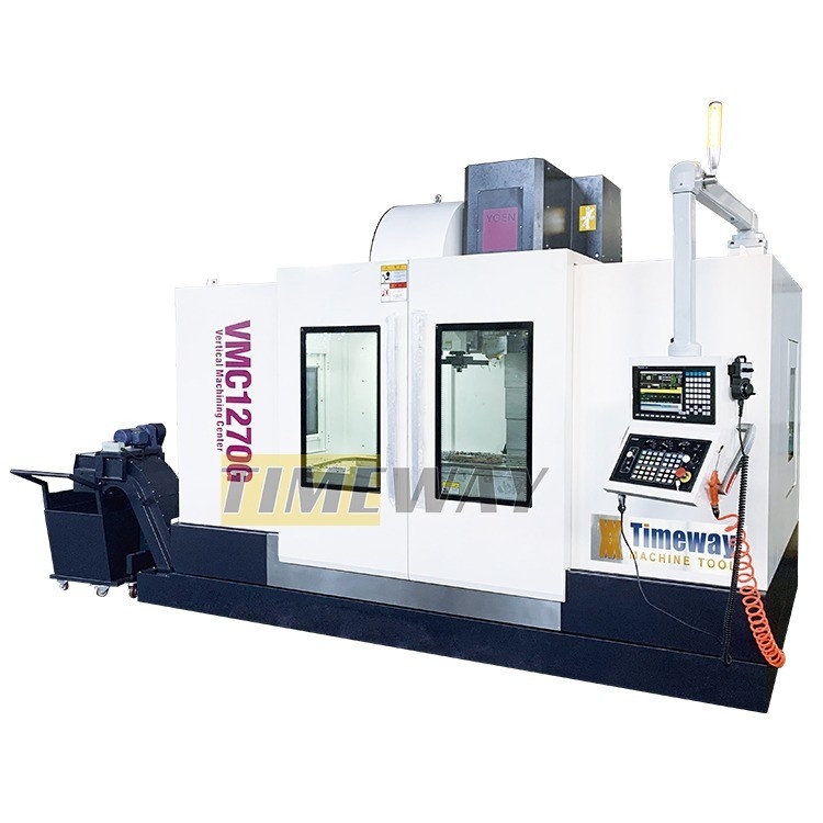 Υψηλής απόδοσης VMC1270G 3 άξονες CNC Milling Vertical Machining Center με σύστημα ελέγχου GSK / Fanuc / Siemens